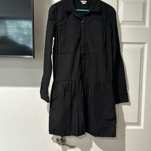 Splendid Women dress black size l 100 cotton  good condition with pockets